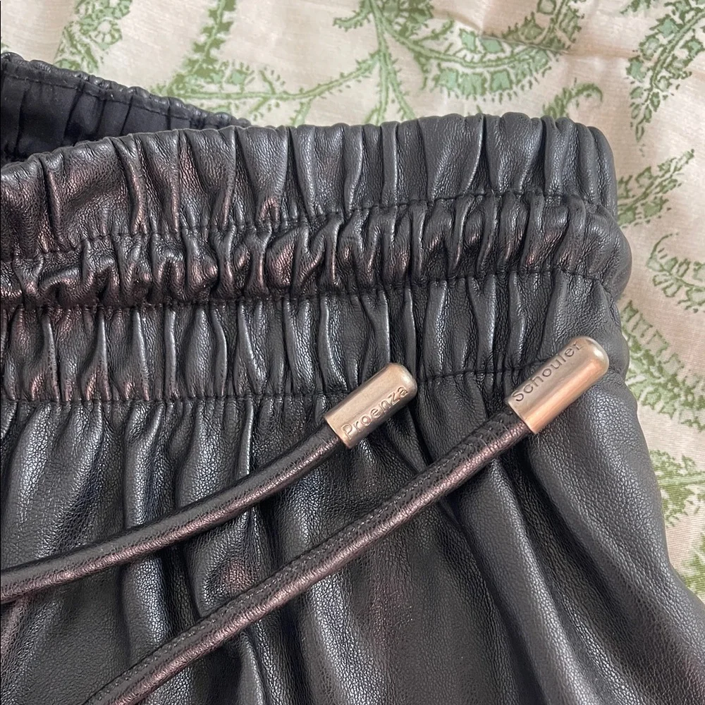 Proenza Schouler Faux Leather Shorts - Picture 4 of 4